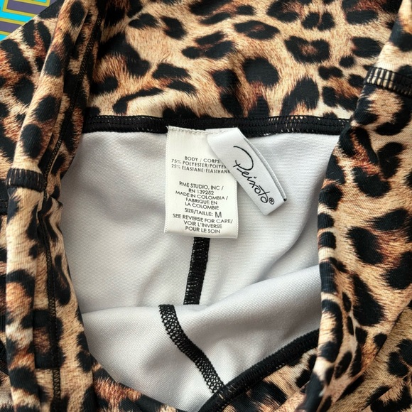 PEIXOTO Cheetah Biker Shorts - Picture 3 of 3